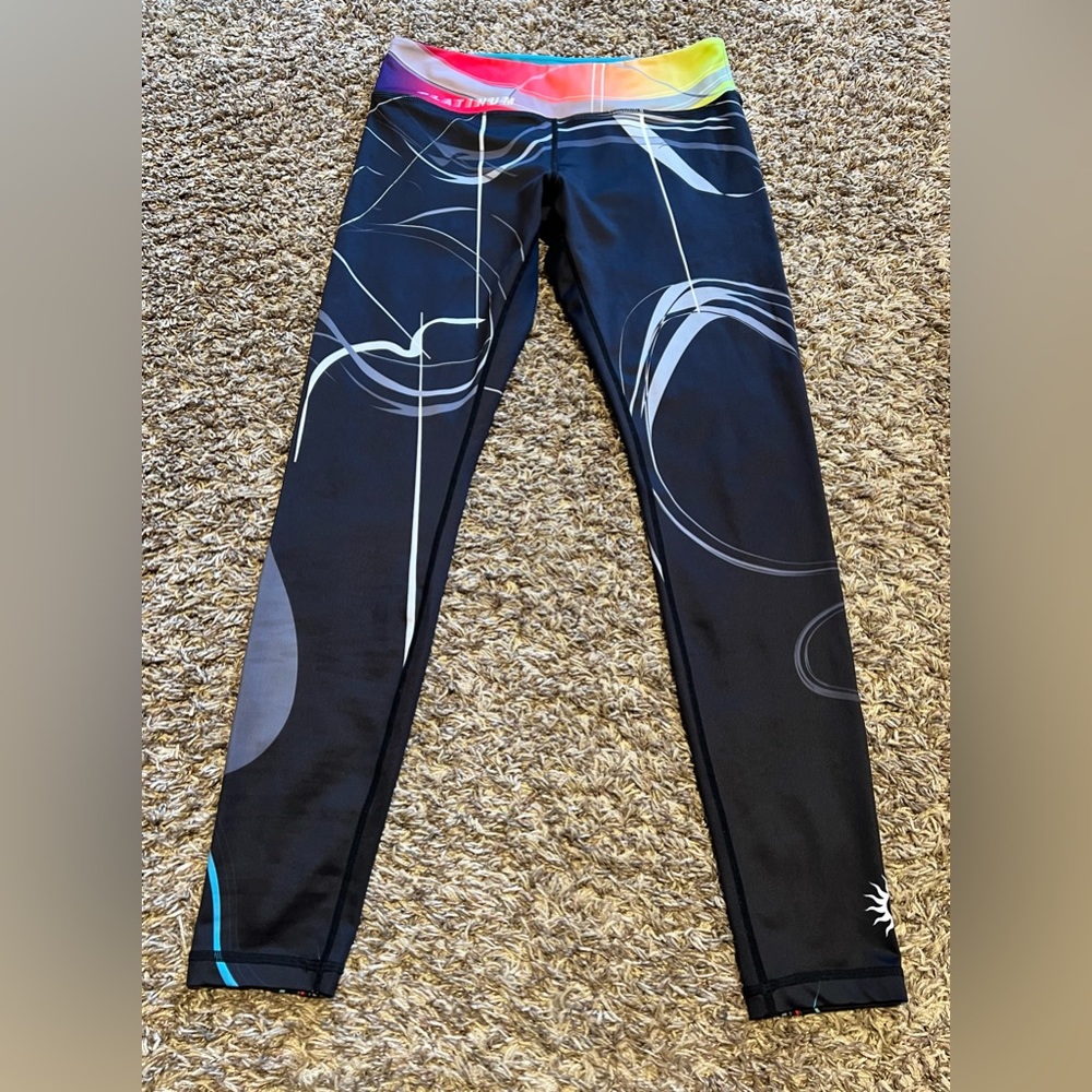 Platinum Sun Women's UPF 30+ Swim Leggings | Size M